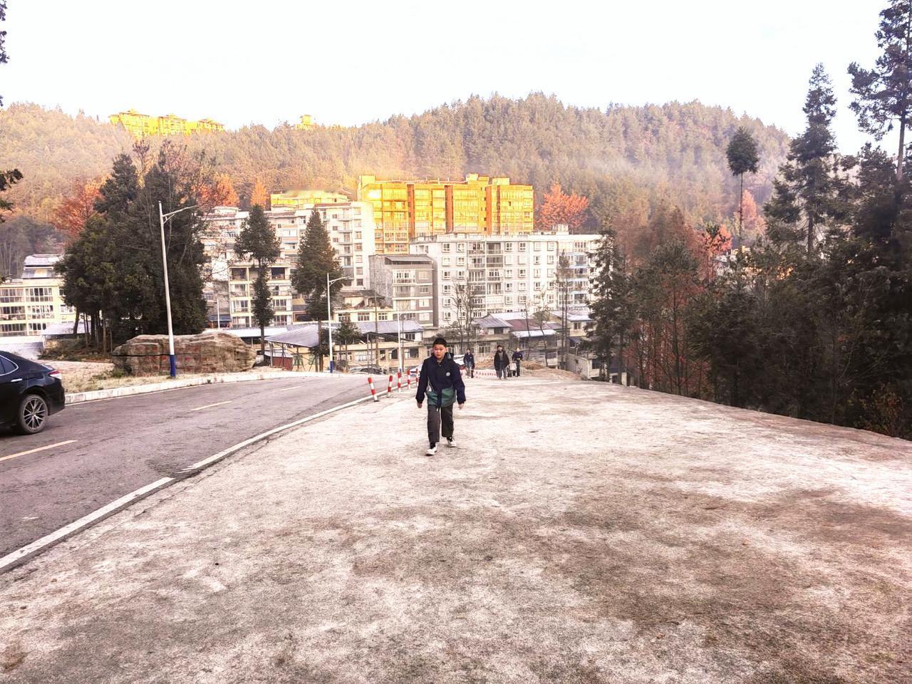 苏马荡的冬天，