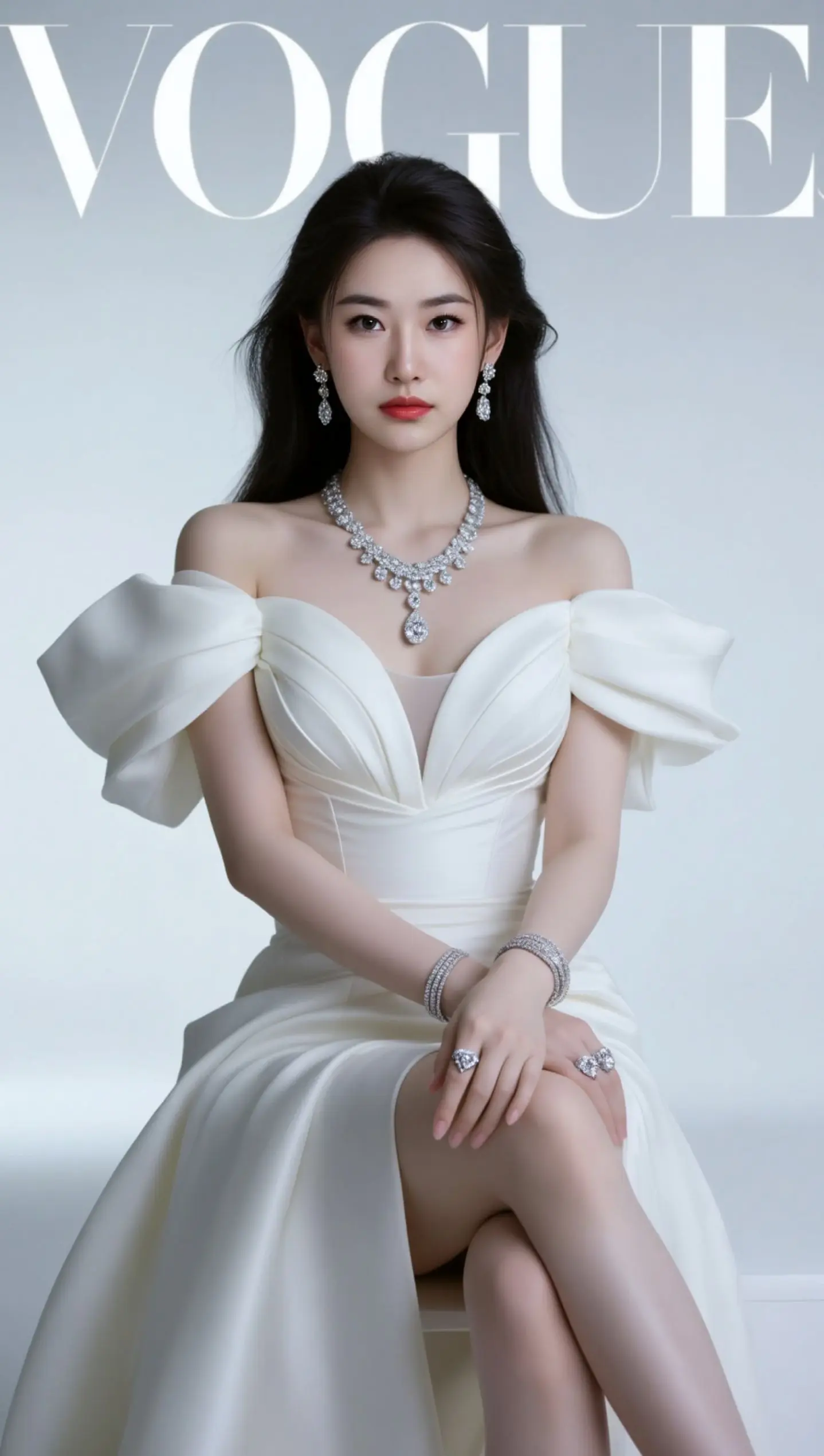 AI露肩珠宝写真 ai创作