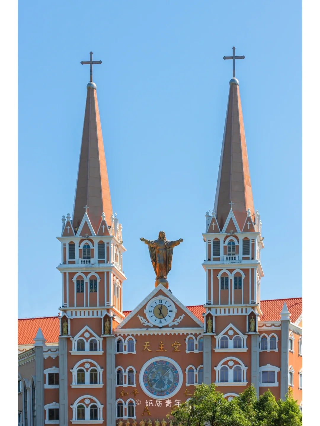 深圳天主教宝安堂|仰头皆是灿烂辉煌⛪