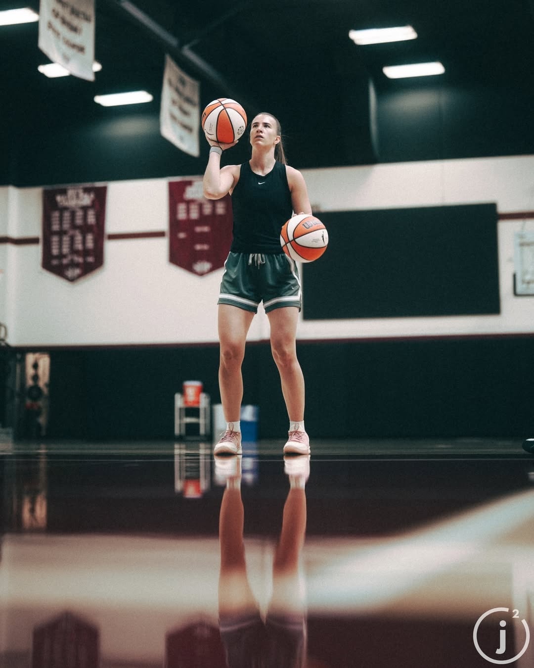 Put in the work.萨布丽娜WNBA 📸：_jsquared 