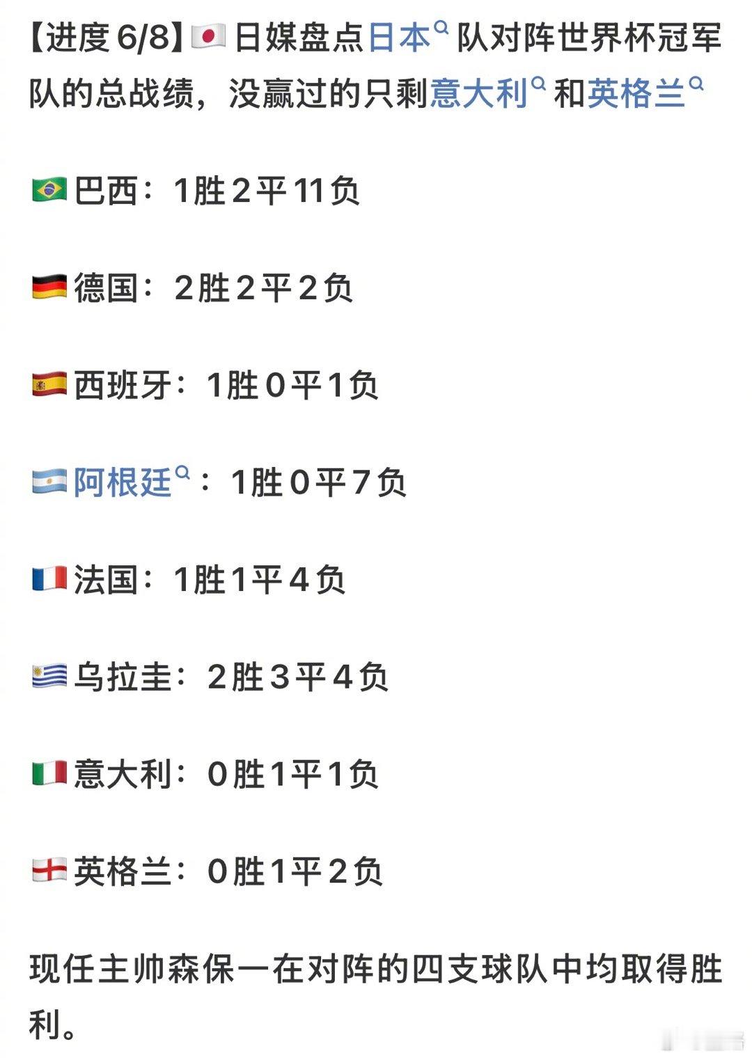 要这么算的话，国足对阵世界杯冠军最好成绩也不太差——1:0阿根廷1:0法国0:0