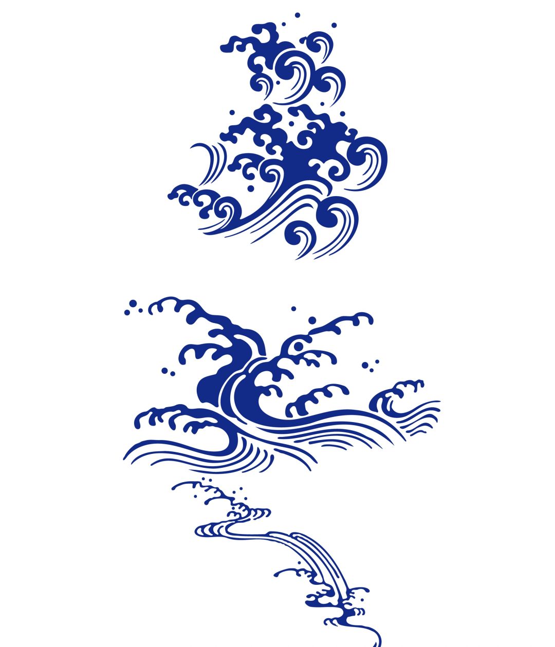 传统图案纹样水纹(四)