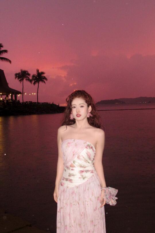 当我在亚庇同时遇到日落和暴雨