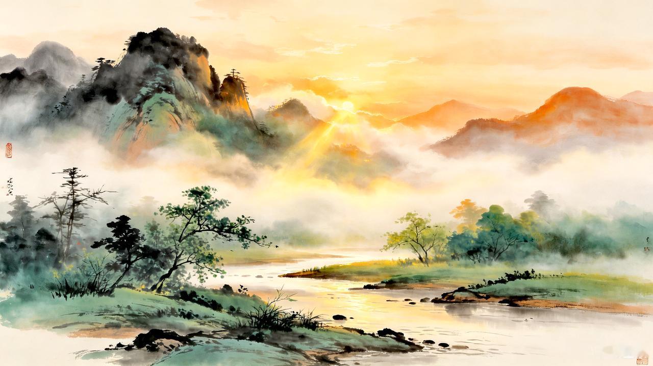 【原创作品】
七绝•晨曦薄雾
    文/张和平
晓雾如烟覆浅汀，
晨光一缕破云