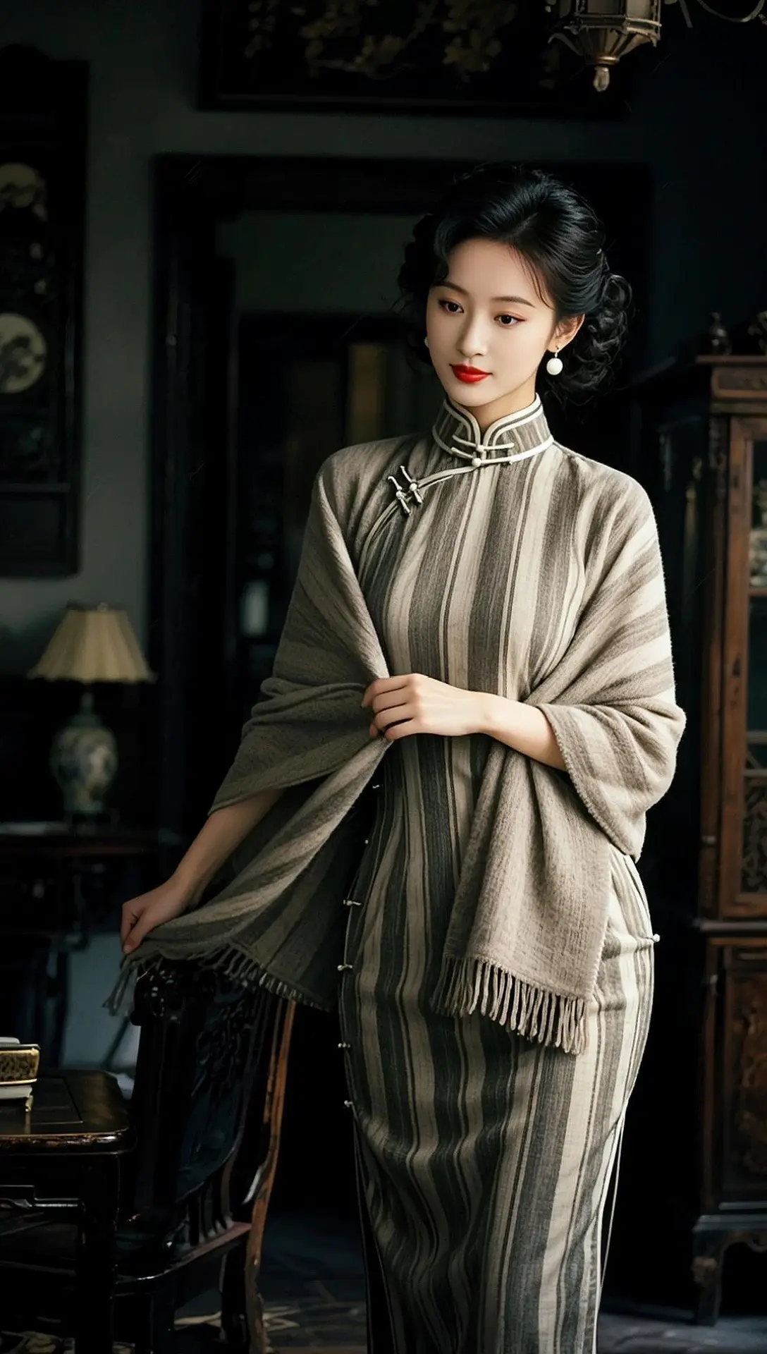 AI民国氛围感自拍 ai创作