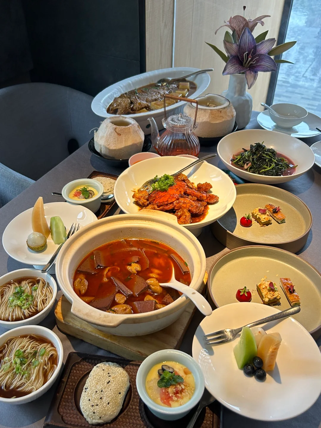在景枫的这家淮扬餐厅 吃到了夏天的感觉～