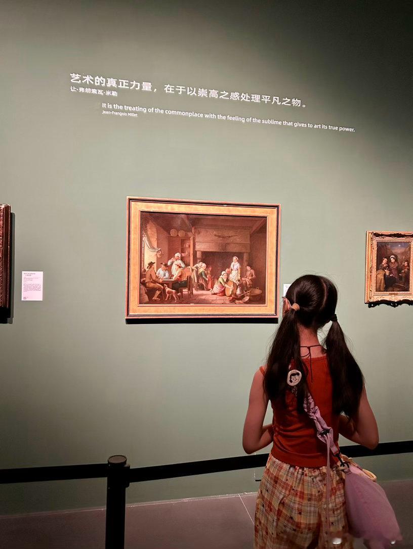 今天的意外之喜——贵阳博物馆的莫奈特展。我对艺术基本一窍不通，但这个展里的真迹，
