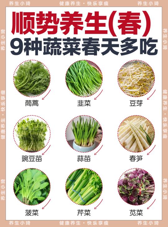 春日蔬食图鉴 | 顺时吃养生，一口鲜掉眉毛