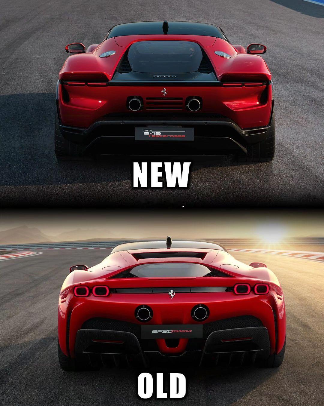 法拉利推出了全新旗舰车型849 testarossa，用于继任现款期间SF90法