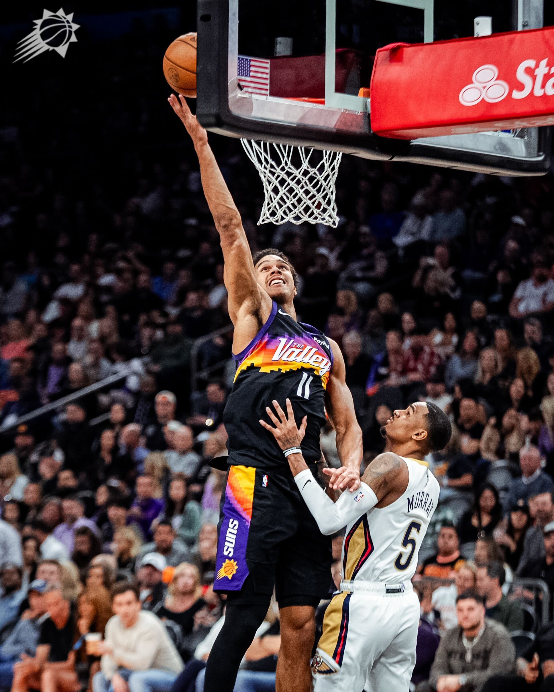 Oso四次出手全部命中，拿到8分💪菲尼克斯太阳 ｜旭日东升 ｜ 鹈鹕vs太阳