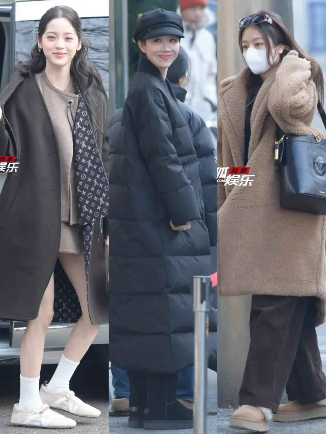 春晚二次联排，大家穿的都很暖和！