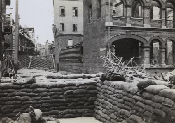 街景，上海，1937年 ​​​