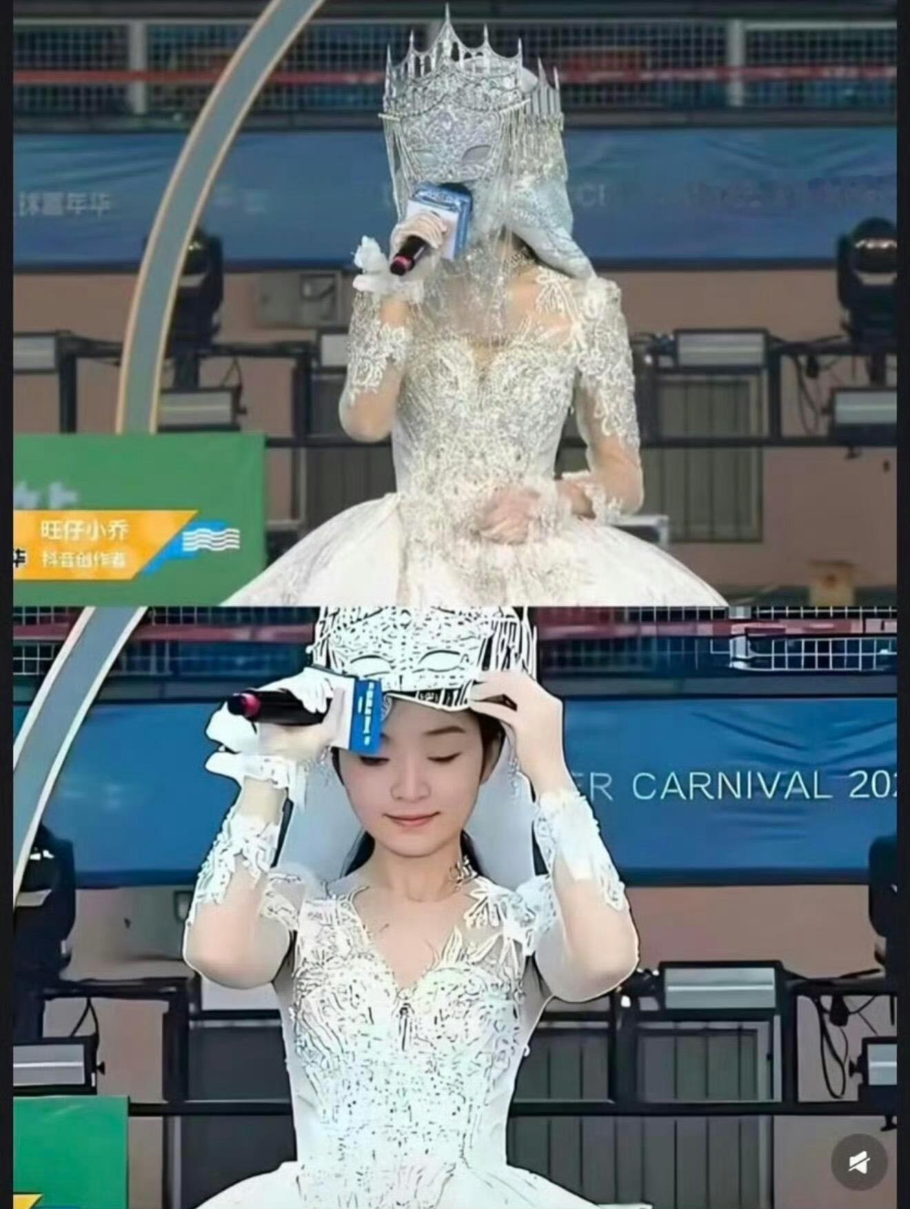 这是她？还是 AI？[疑問][疑問][疑問]旺仔小乔直播露脸 ​​​