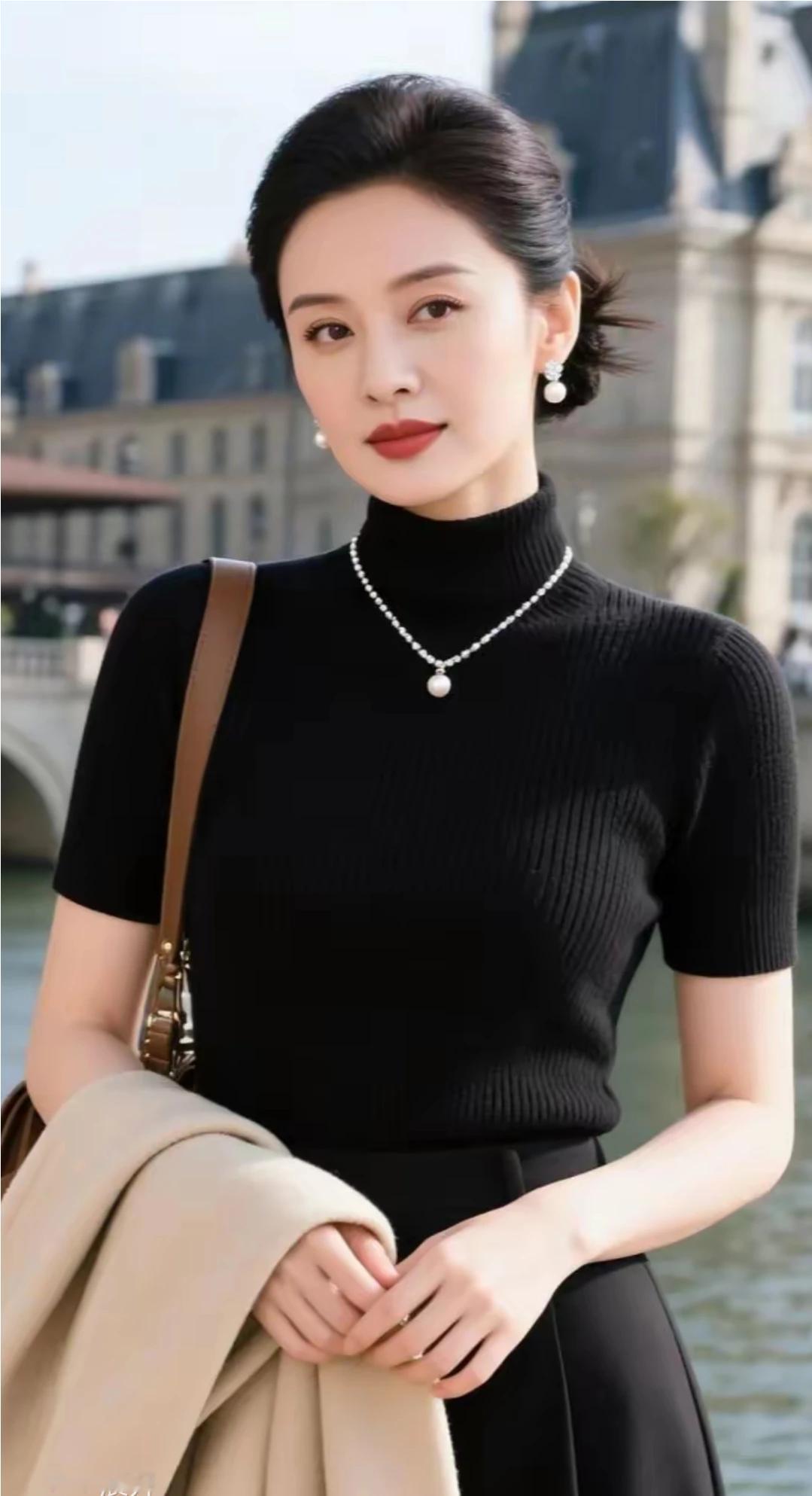 职业女性，魅力独特。
现代雅韵，精彩华章。
知性优雅，从容自信。
职场舞台，大放