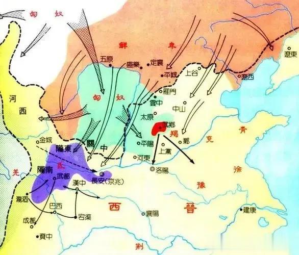 试述亚洲民族大迁徙的过程（上）

1，匈奴西迁。汉武帝时期，匈奴分裂为南北二部，
