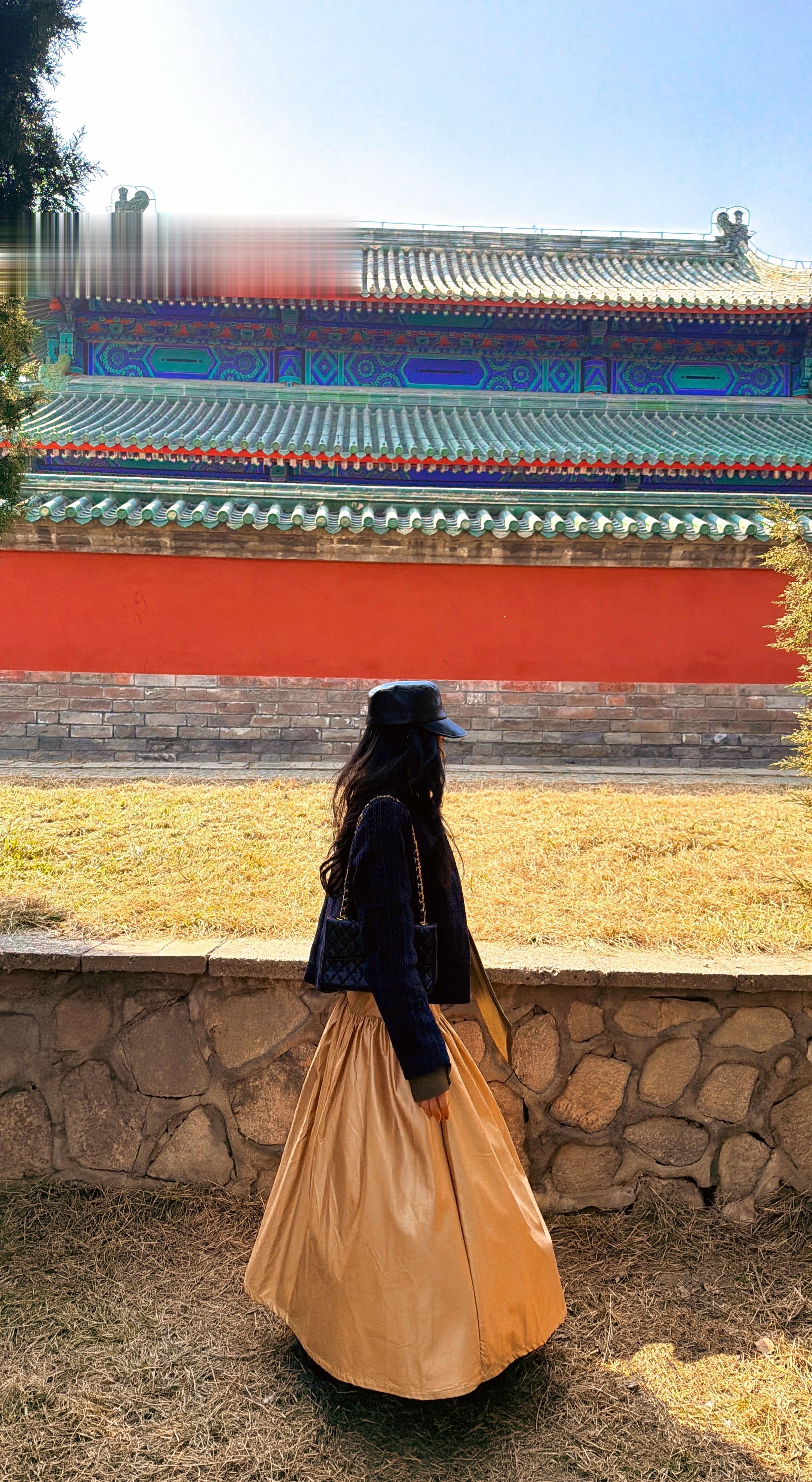 ⛳️in Beijing.天坛，你美🍃 这次选择从北门进去，一路避开...