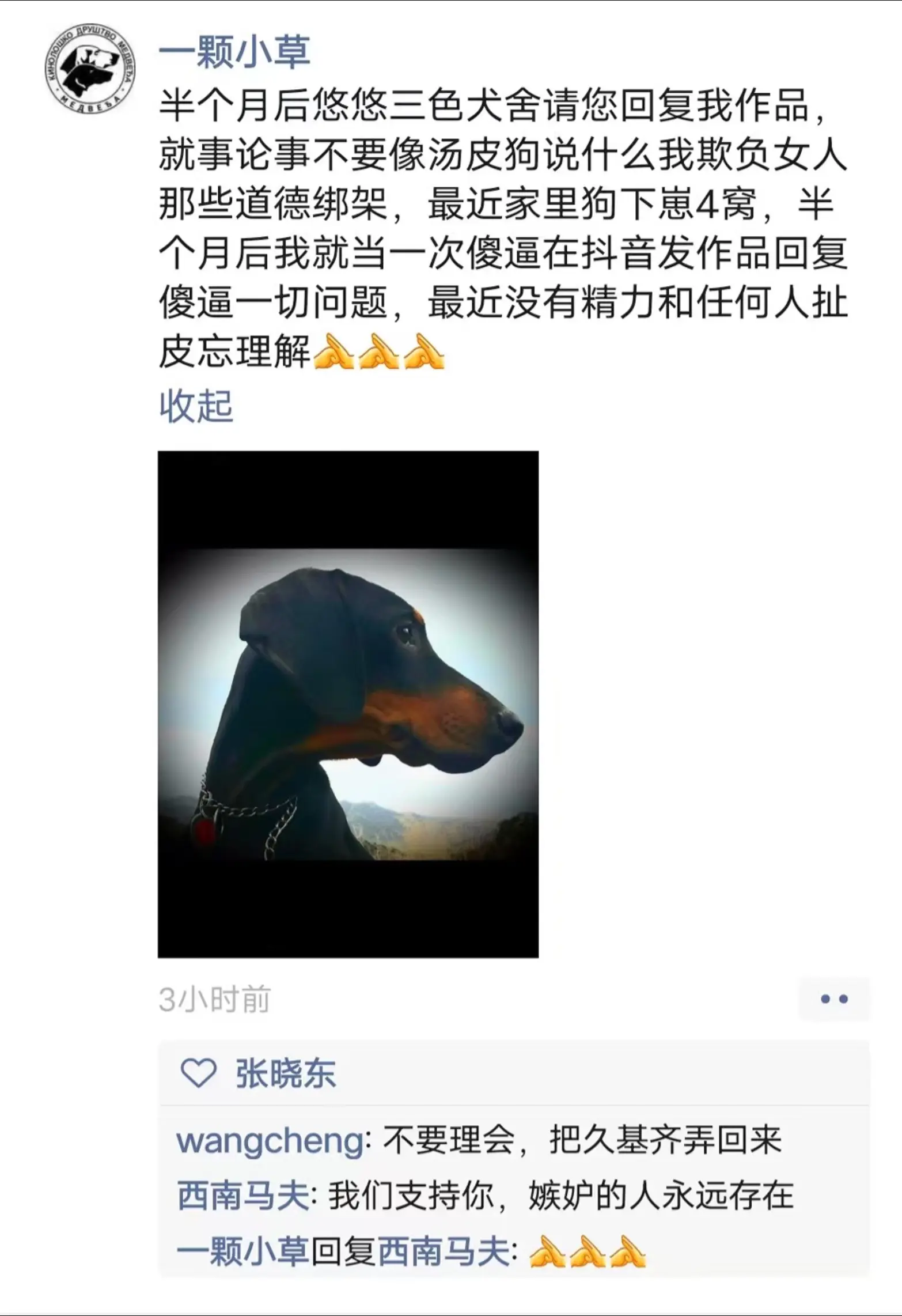 你的朋友朋友圈人设，一副坦坦荡荡，人畜无害，正人君子形象，真的很恶心的😄。