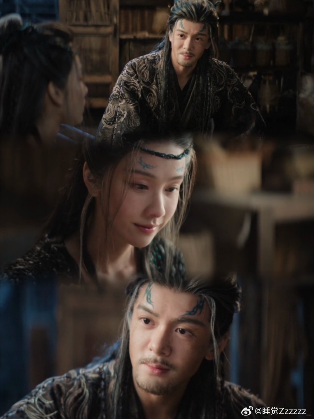 武拾光雾妄言老辈子爱情月鳞绮纪幻境里的白头偕老格外戳心，朝夕相处半世纪，耐心守护