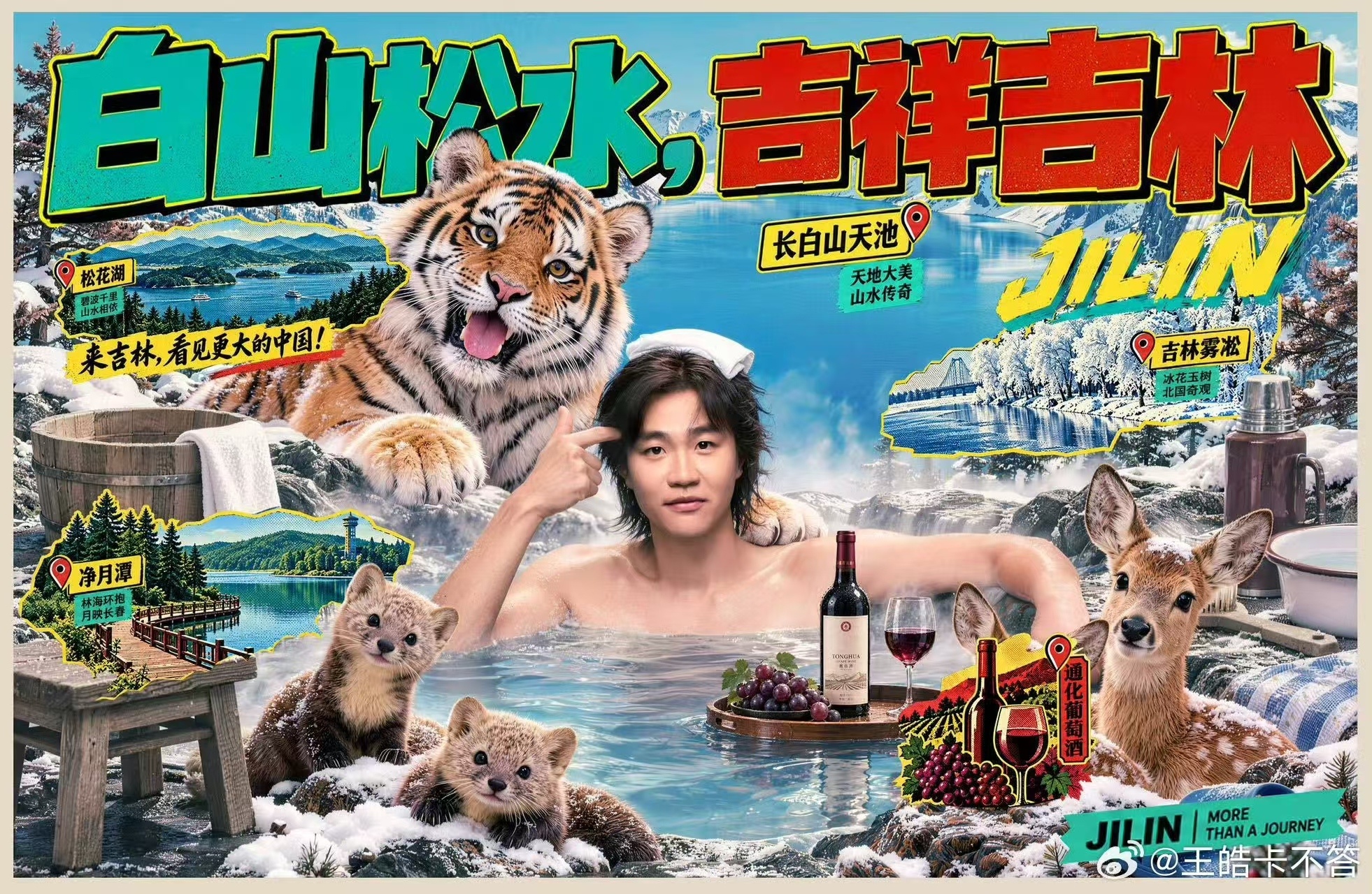 ​王皓一款东北野生代言人王皓新剧直接演出刻在骨子里的东北人灵魂，一言一行都是地道