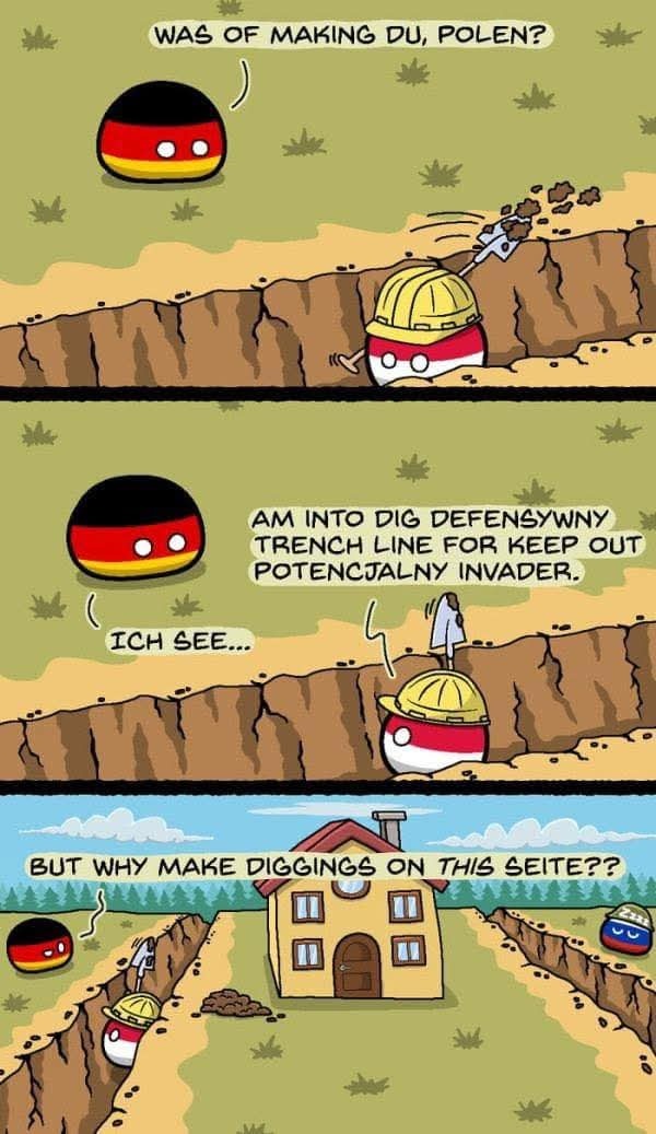 烽火问鼎计划 略知第二次世界大战史的，一定是看一次笑一次德国🇩🇪问波兰🇵?