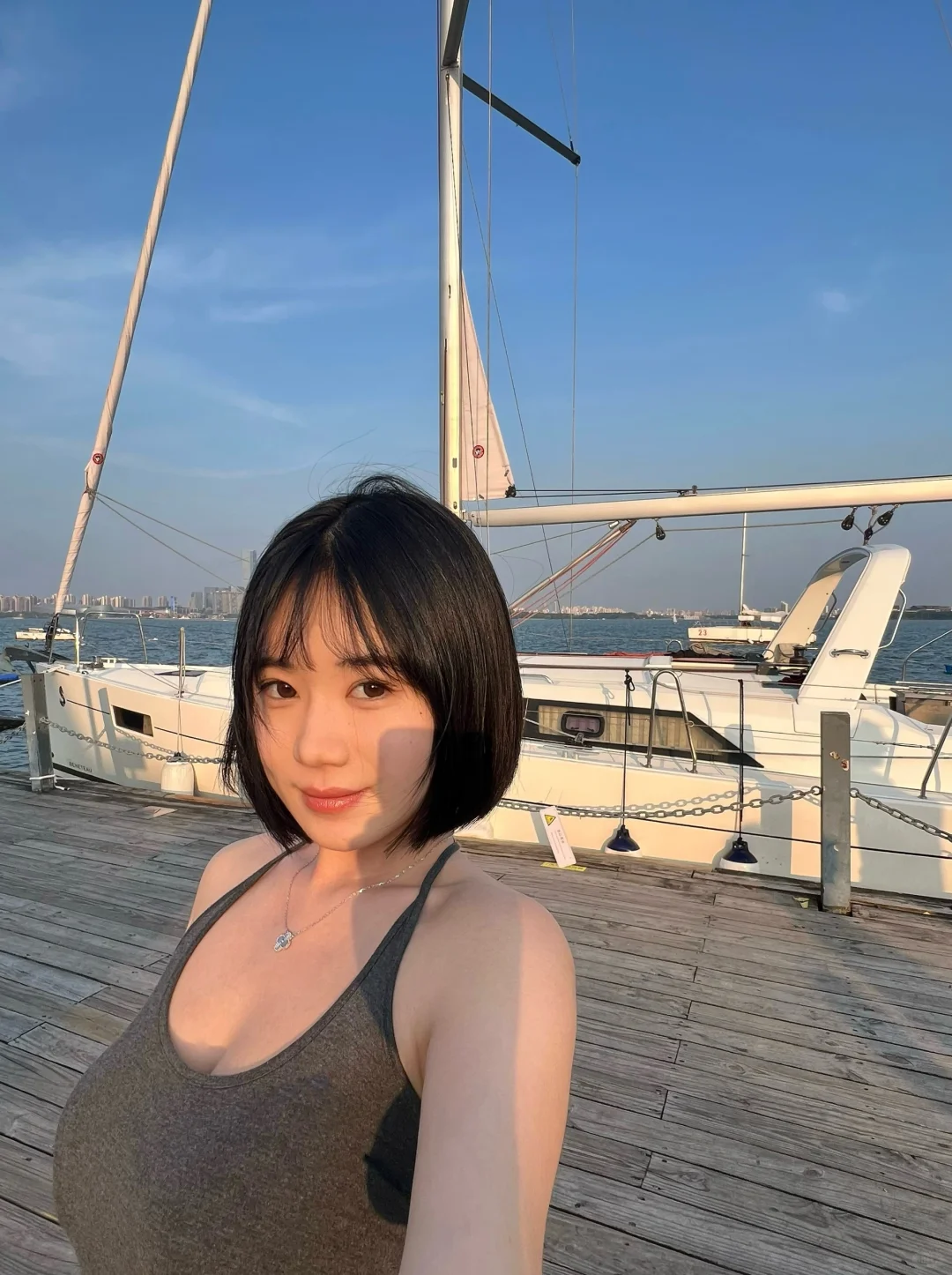 金鸡湖的日落还是太美了