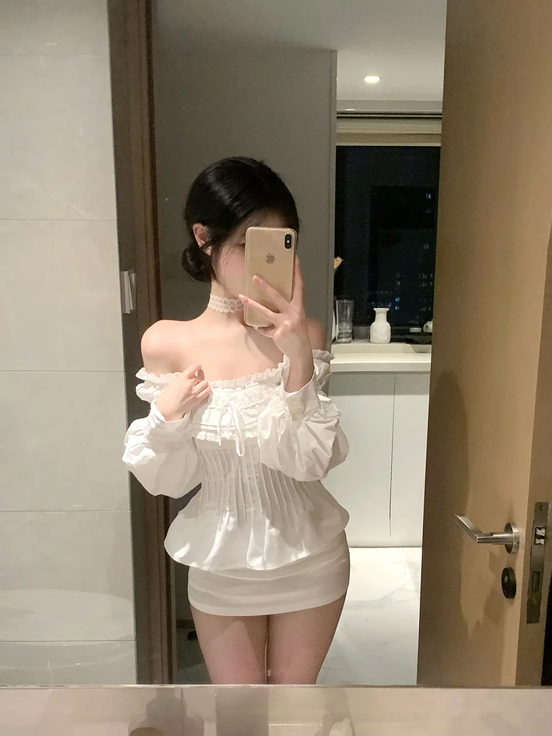 好爱一字肩