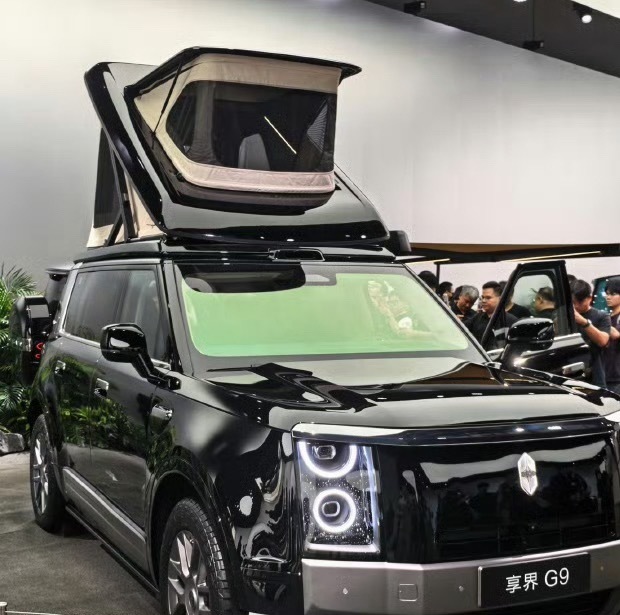 前段时间拿着享界G9的车顶帐篷说是AI图的那帮人呢？怎么又不见了？？？ 