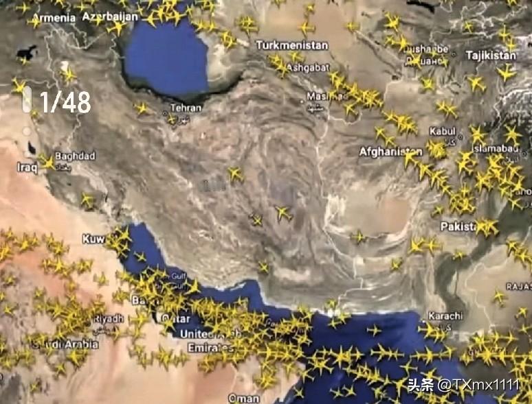 突发！伊朗突然管控空域，20多架航班紧急掉头，近期出行必看！
 
中东空域出大事