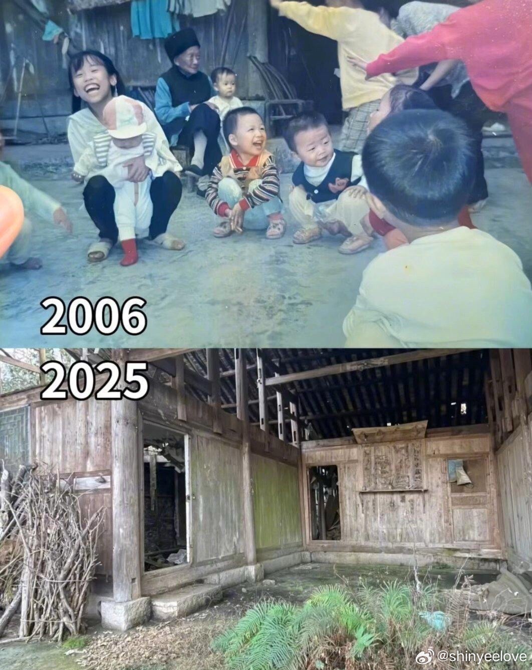 在岁月面前，人类真的是不堪一击啊 ​​​