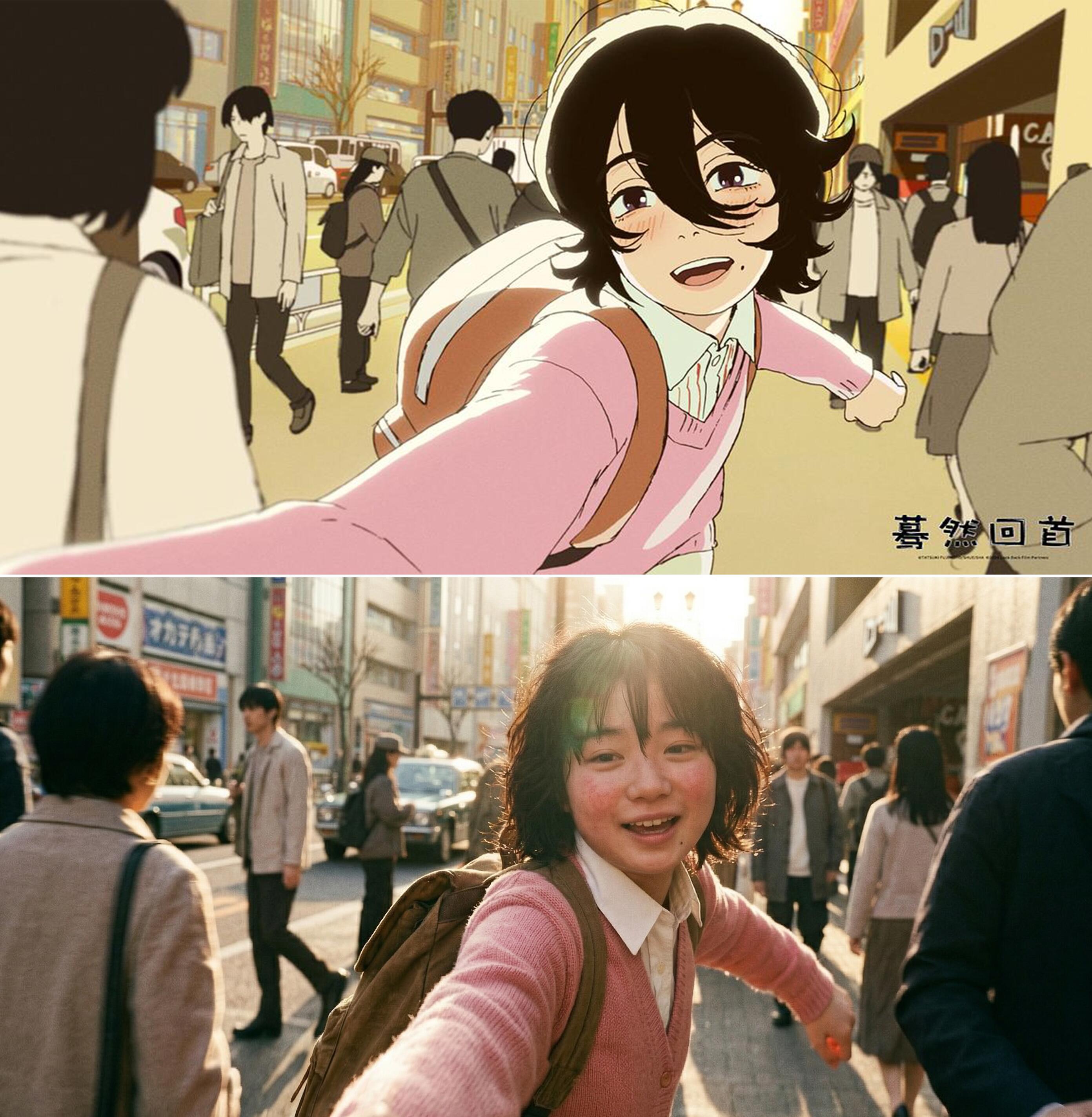 AI生成的《蓦然回首》真人版 