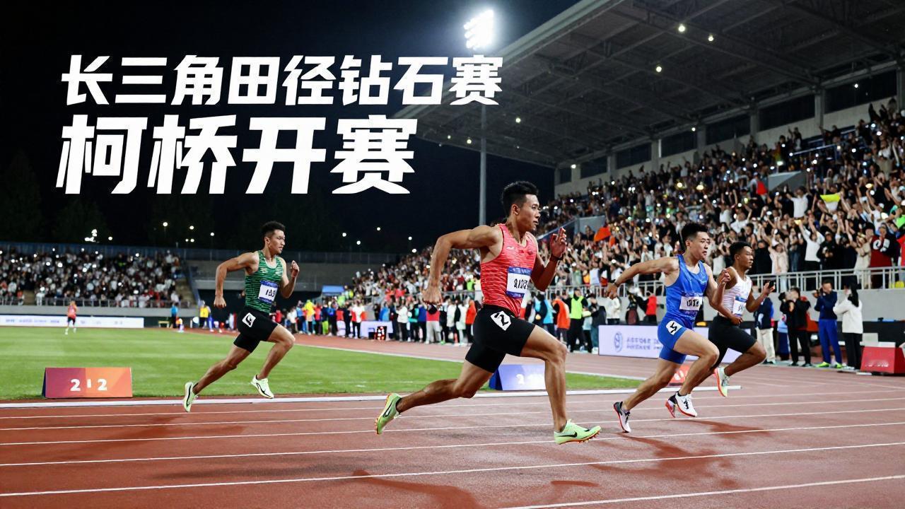 今晚柯桥！长三角田径钻石赛鸣枪，19位中国健儿冲金

当绍兴柯桥的晚风裹着初夏的