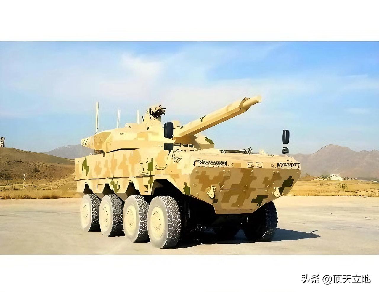 国产兵器——VN23装甲车
这是新款外贸版8×8轮式装甲车，是 VN1系列的升级