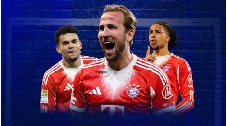 数据统计显示，这也是拜仁队史首次单赛季欧冠有3人直接参与进球上双：凯恩参与15球