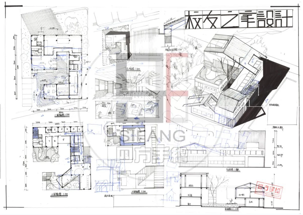 建筑快题作品分享