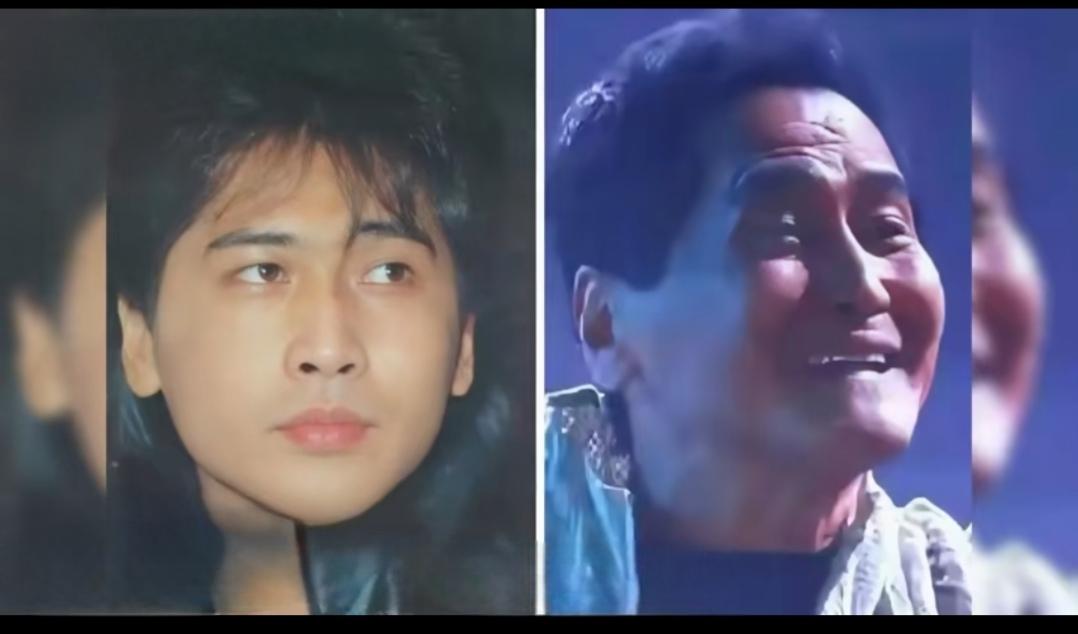 岁月如飞刀，刀刀削人老。
这是不是男明星中变化最大的一个？