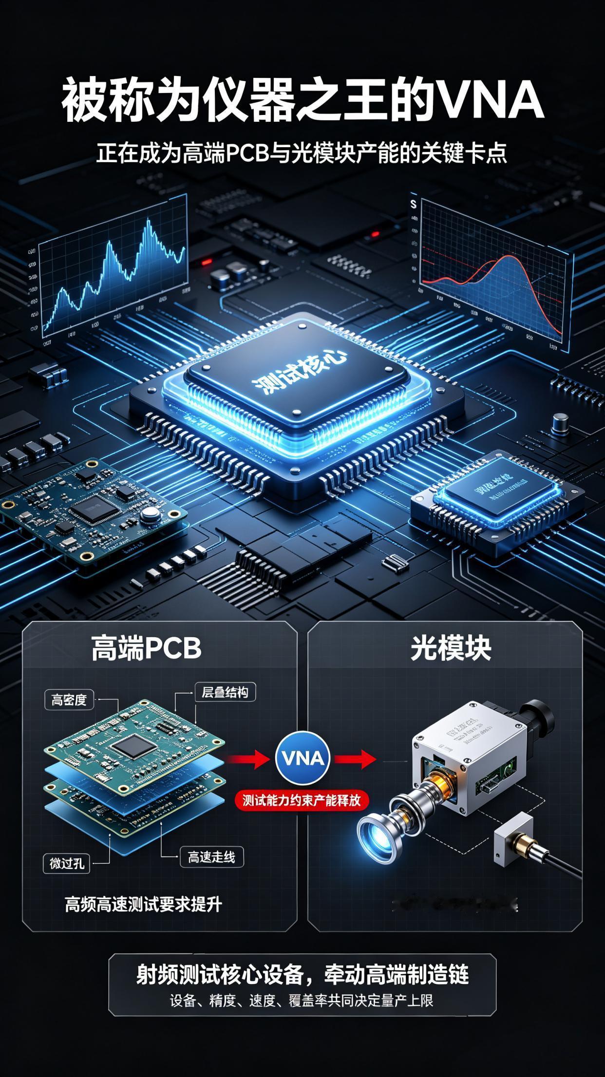 矢量网络分析仪，正在成为限制高端PCB和光模块产能的关键卡点
 矢量网络分析仪，