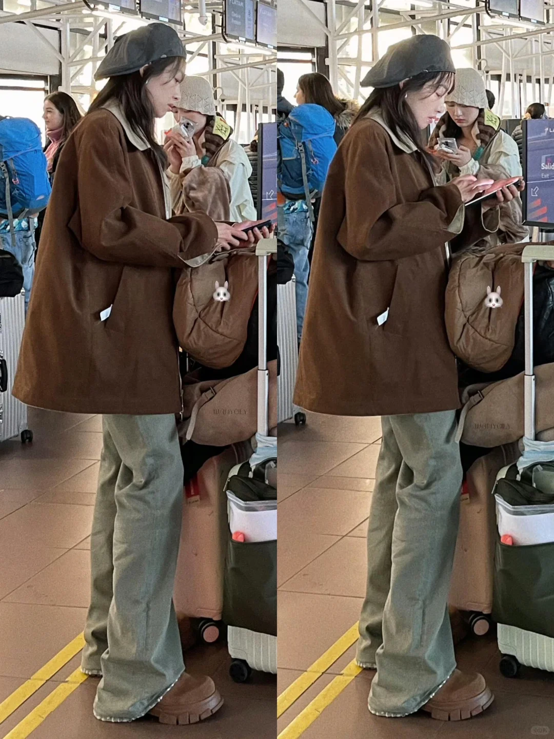 宋茜花少6公路大片！早秋栗子穿搭好养眼🍂