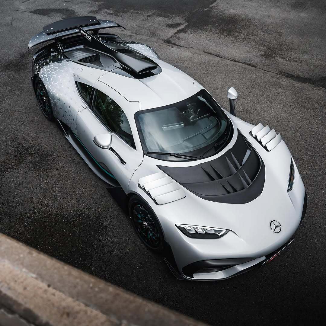 安装了F1赛车1.6T V6引擎的梅赛德斯-AMG Project ONE真的帅