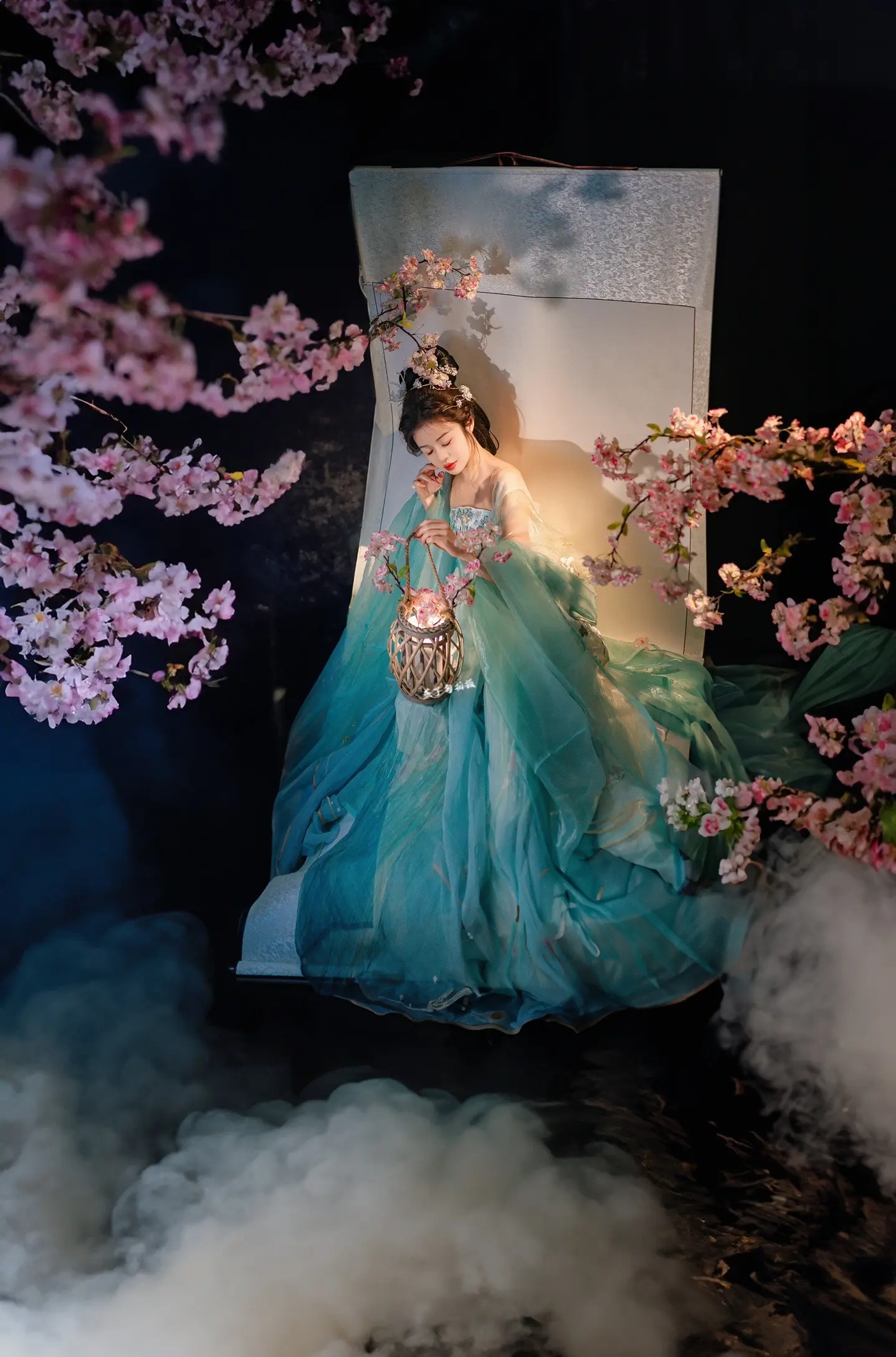 垂樱.画中人.