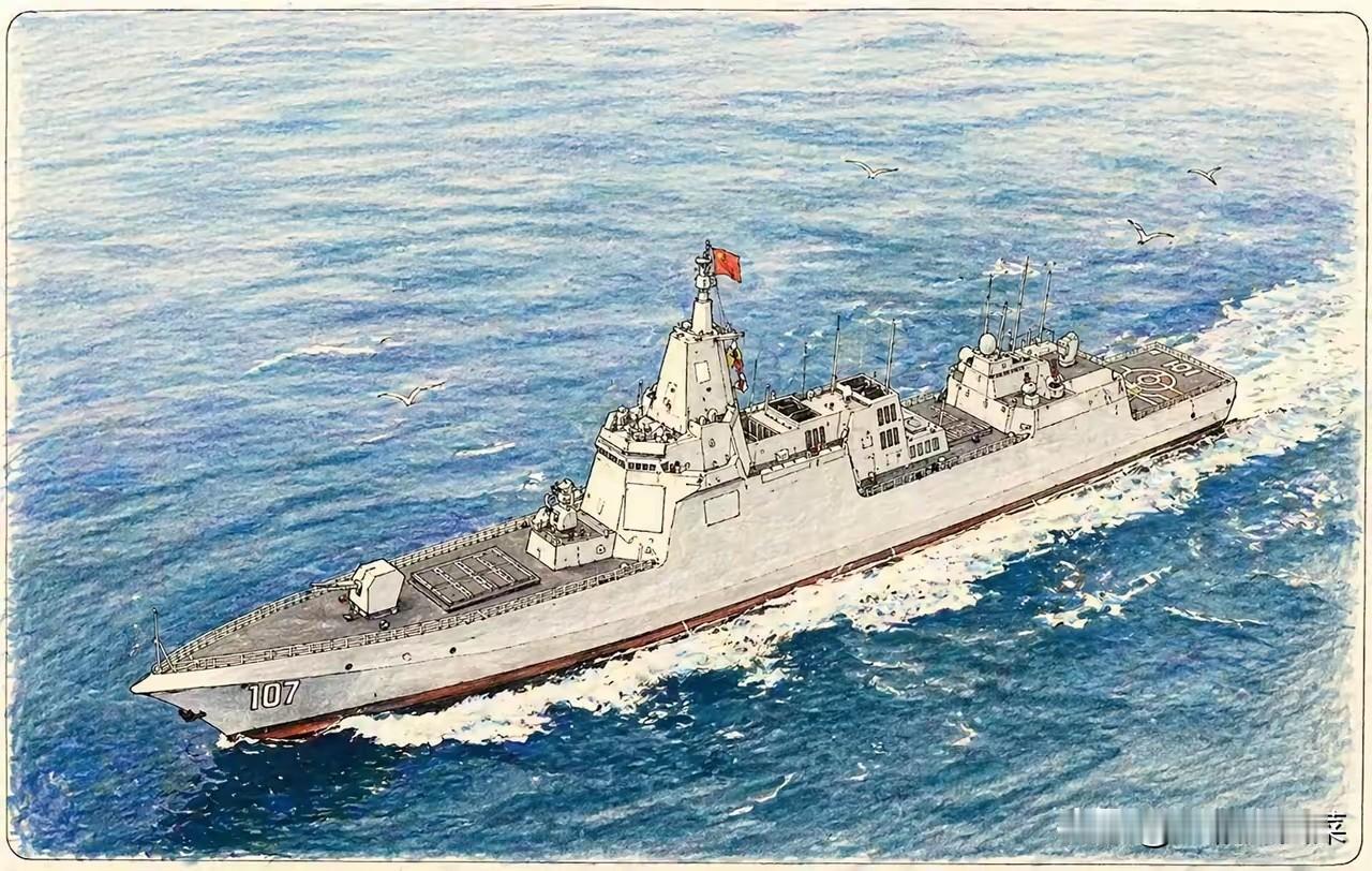 谁也没想到，遵义舰就这么开过去了。

开到吕宋岛东面，搞了一场实弹演习，动静不小