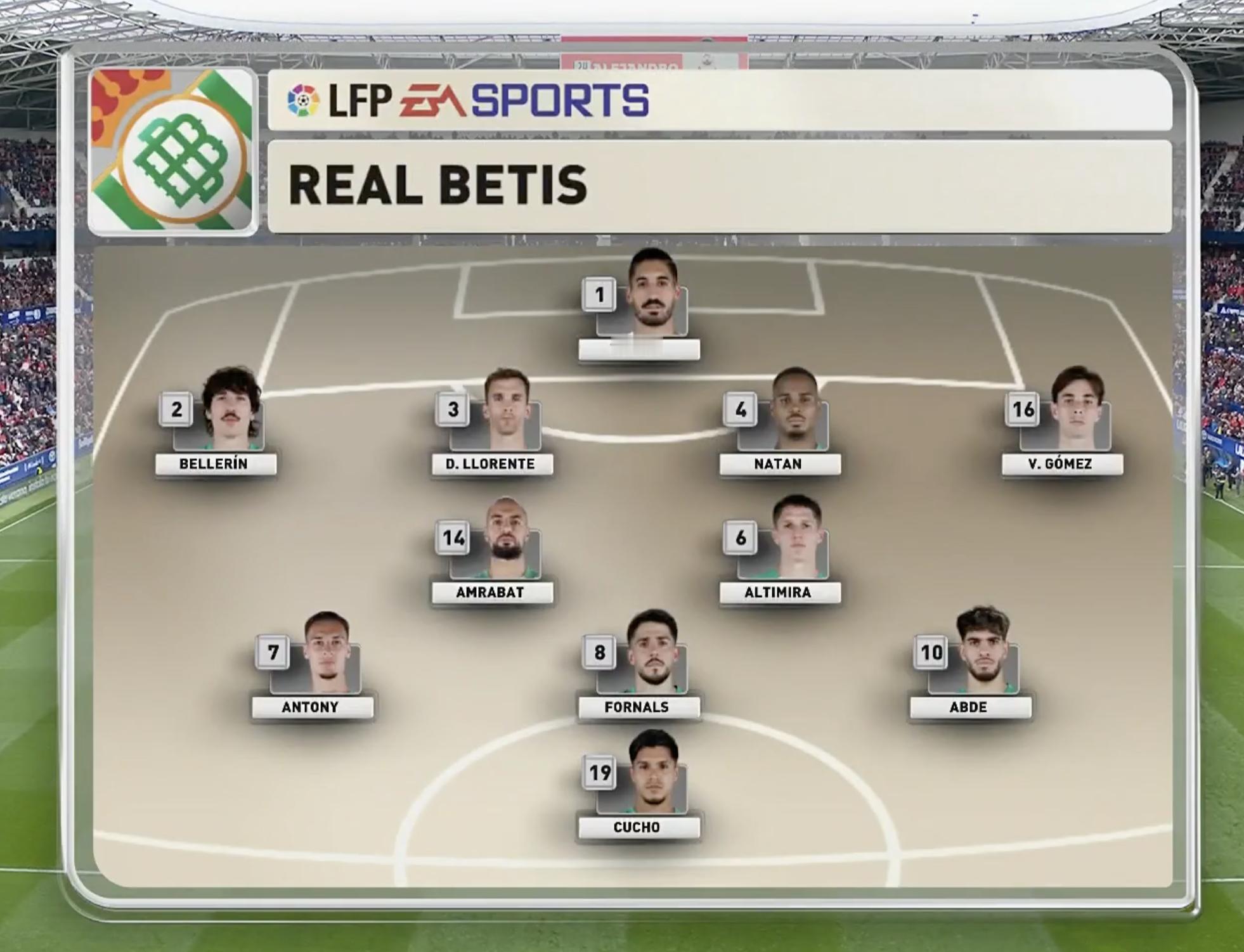 本轮西甲复古比赛日，贝蒂斯的绿色和国安颇有几分神似，不过这一次并不是所有球队都参