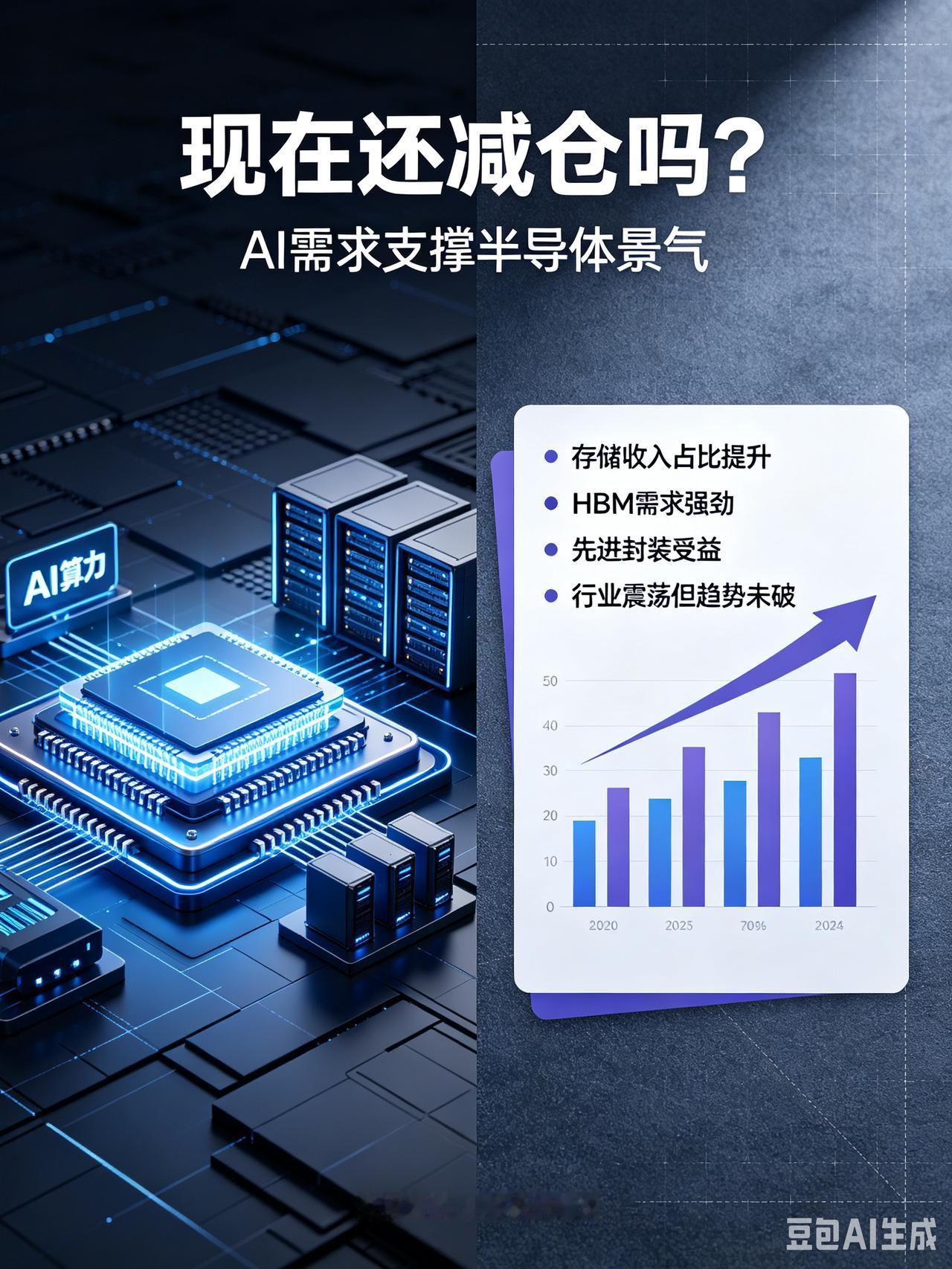 AI大幅拉动半导体增速！现在还适合减仓吗？
8月12日，调研机构Omdia发布最