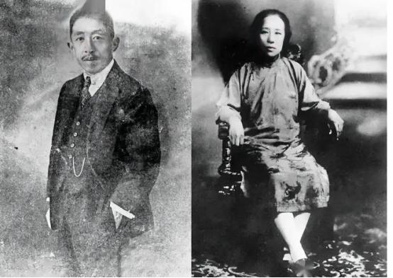 新婚之夜，20岁的新郎廖仲恺迫不及待地钻进洞房，掀开盖头后，猛然捧起新娘的脚仔细