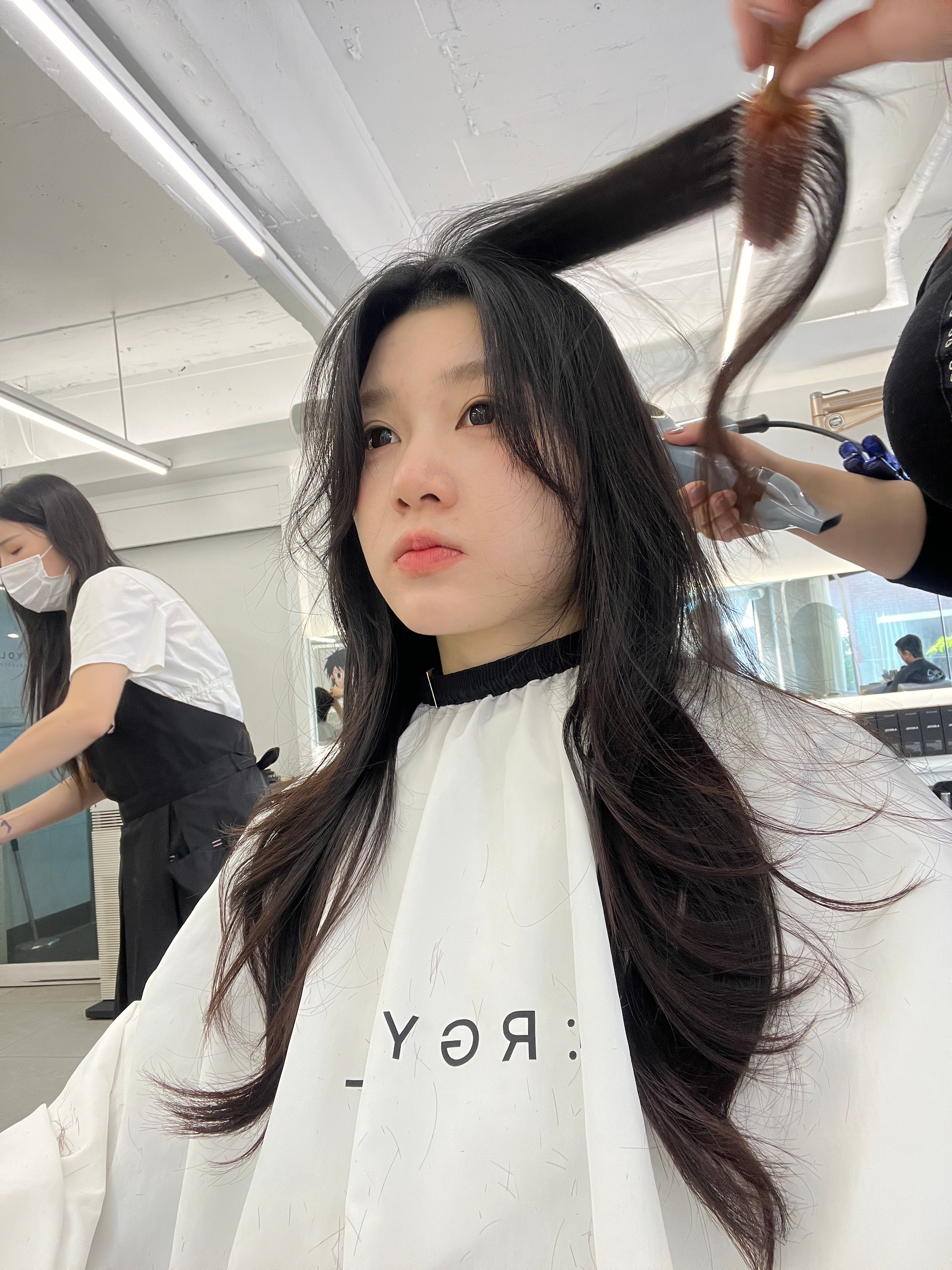 可以笑着走出理发店了#付四金[超话]# ​​​
