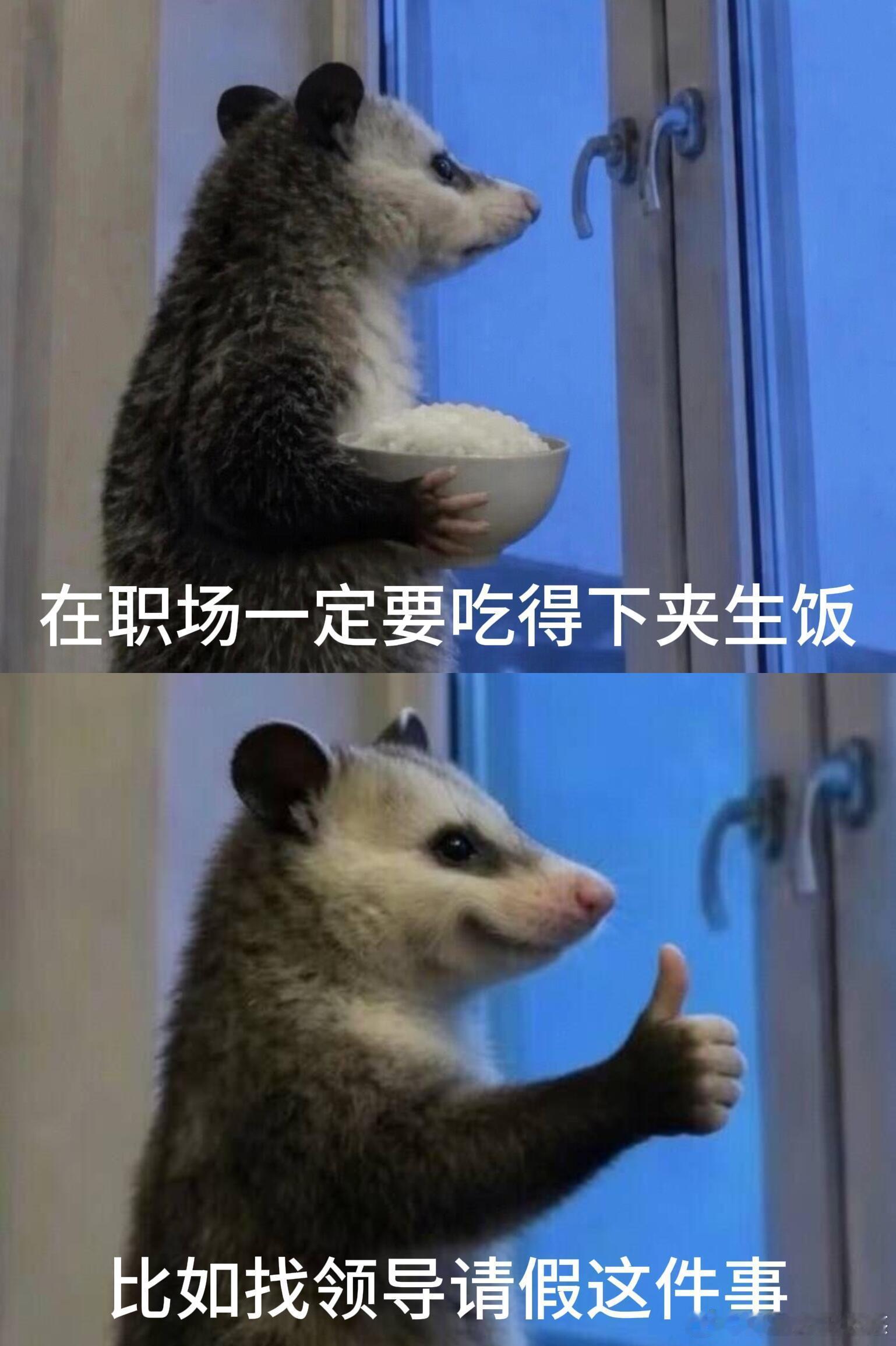 在职场一定要学会吃夹生饭... ​​​