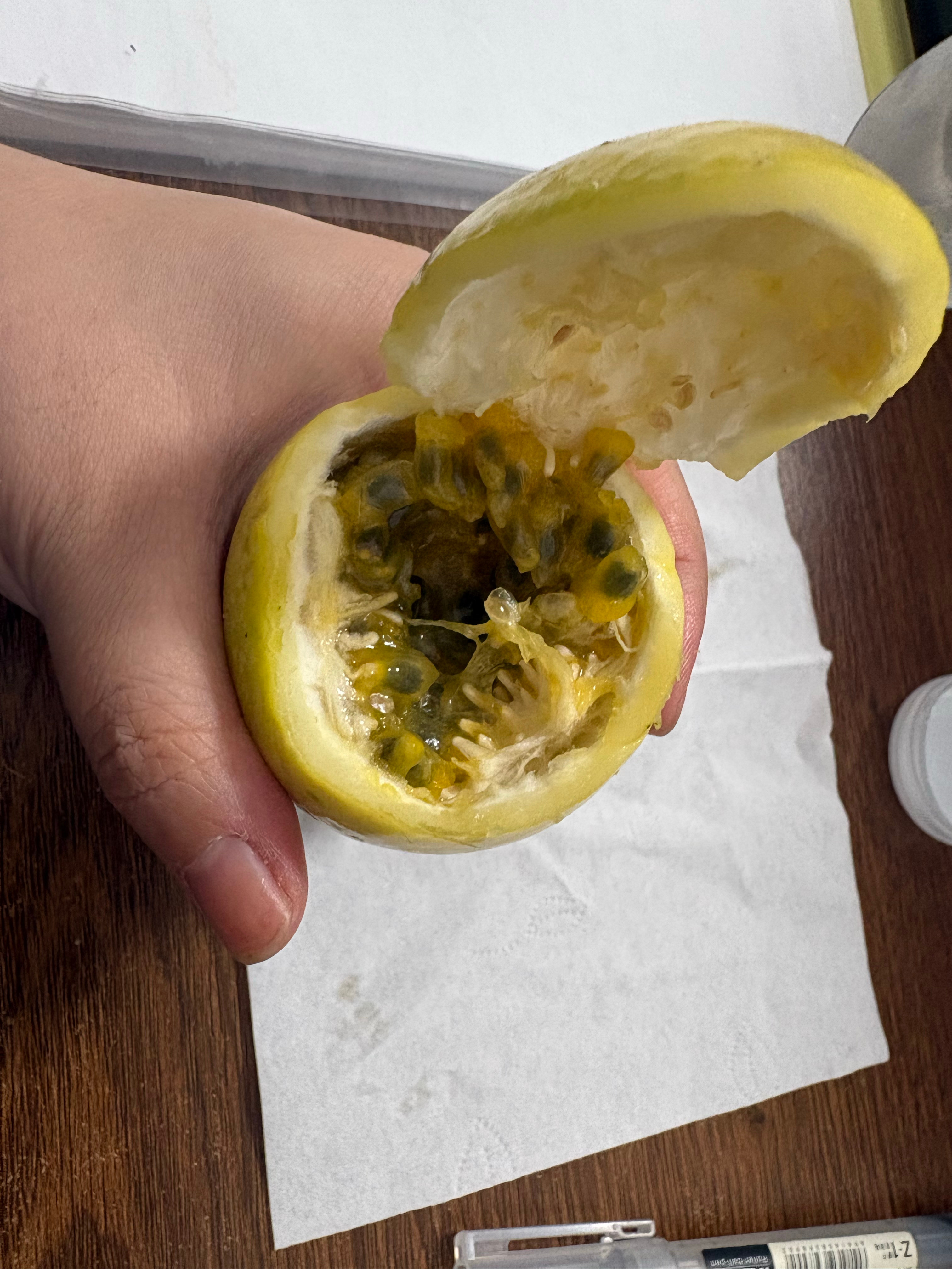 我喜欢百香果酸酸甜甜 