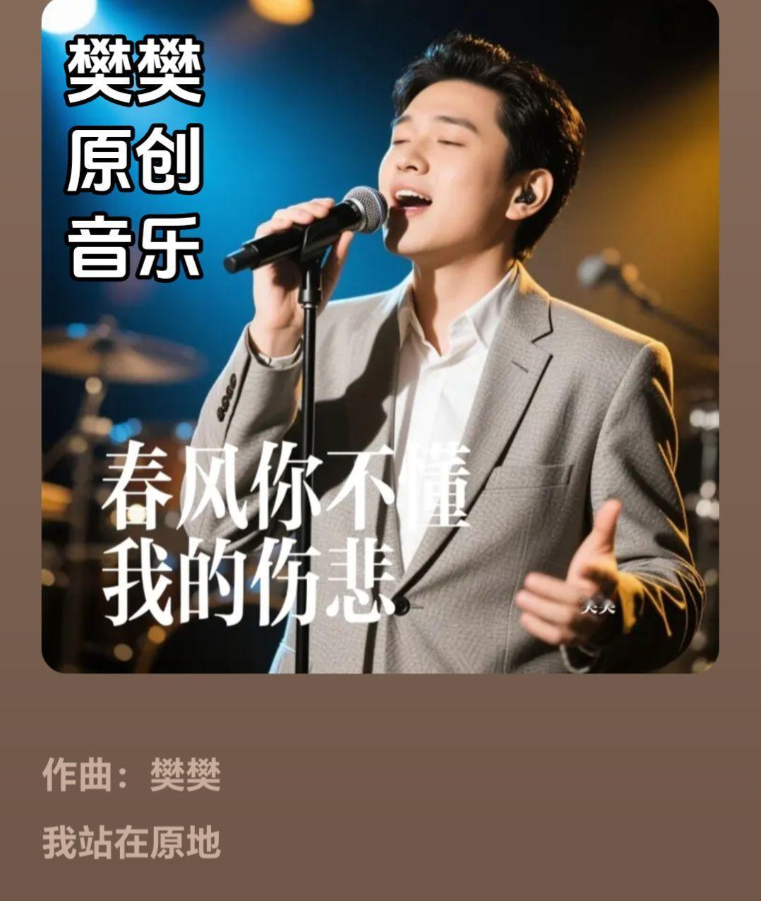 《春风你不懂我的伤悲》歌词里是每个人的故事 每一首歌都值得好好品尝 推荐一首你最