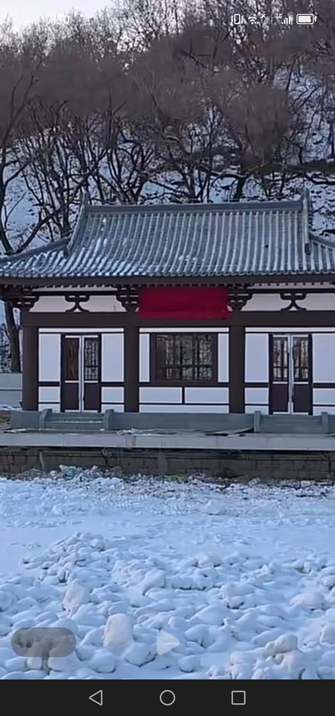 吉林市北山公园的仿古建筑已然落成，美到令人惊叹！

吉林市北山公园的两处仿古建筑