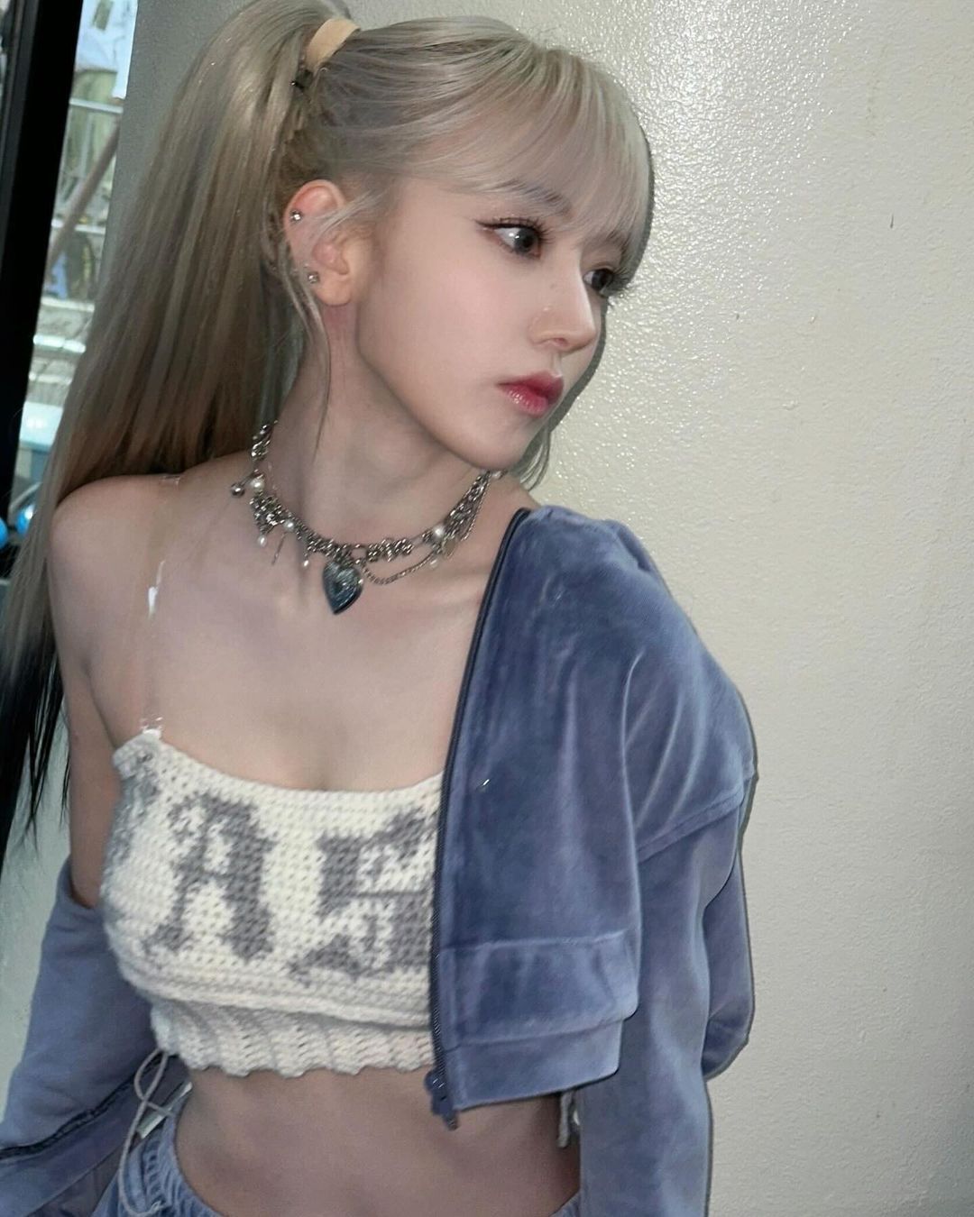 宫脇咲良 ins更新🩵 ​​​