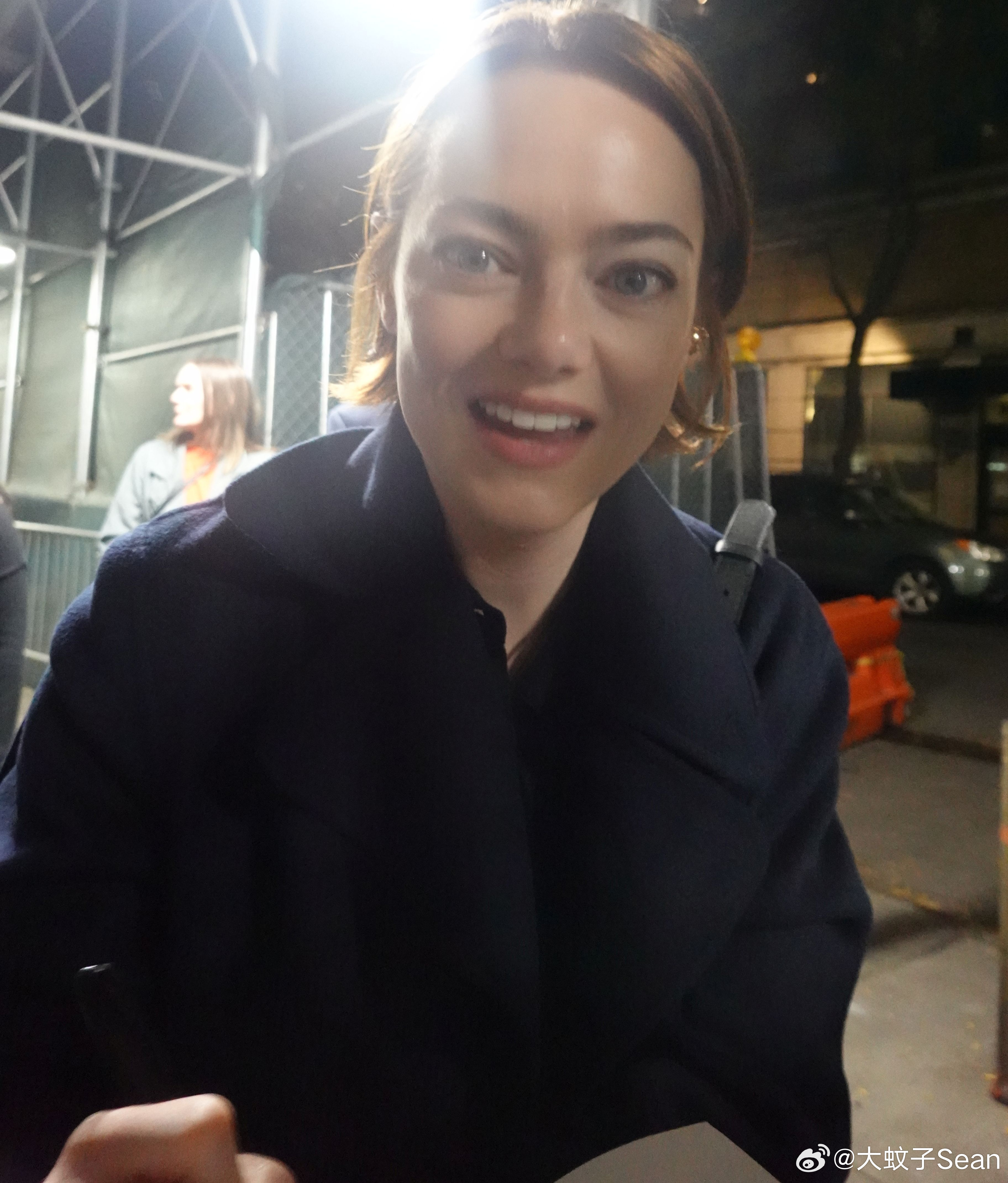 Emma stone艾玛斯通在纽约外出，今天出席了一场新片《Bugonia》的映